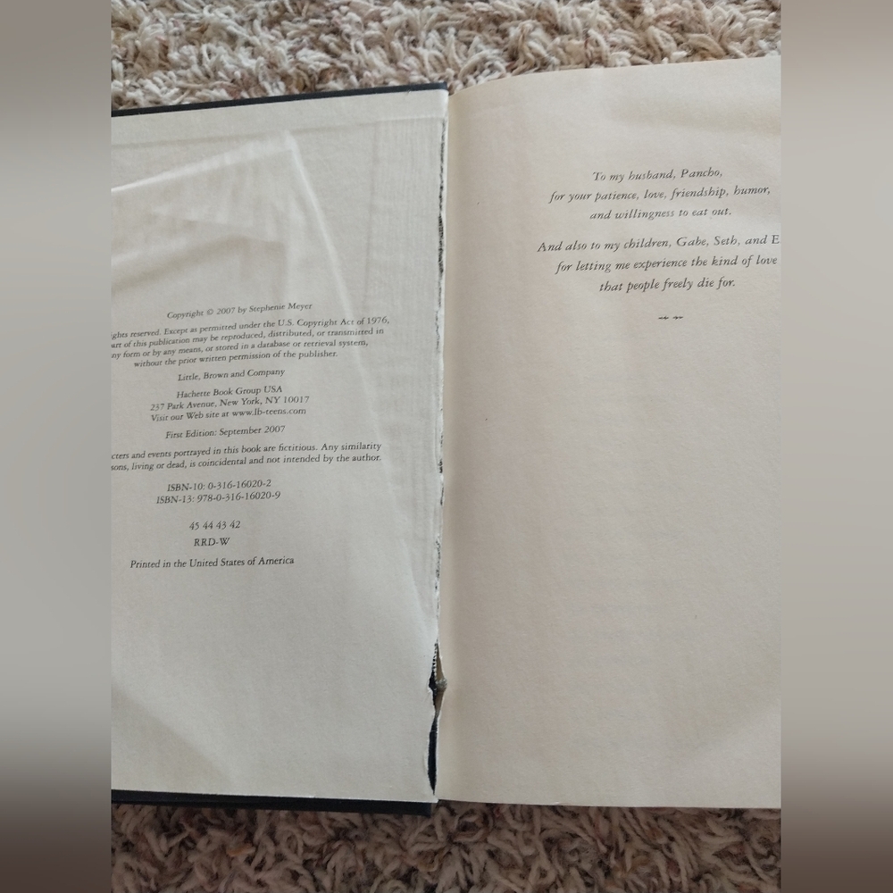 Stephenie Meyer Twilight Saga Hardback Book Set with Dust Covers - Picture 3 of 3